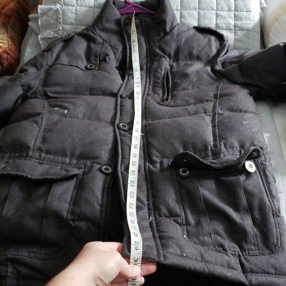 Mens down peacoat - Picture 8 of 8